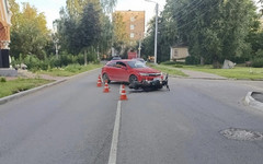 На Казанской в ДТП с Opel Astra пострадал мотоциклист