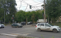 В Кирове второй день не работает светофор на перекрёстке