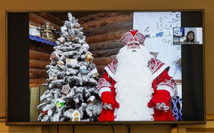 Дед Мороз из Великого Устюга побывал в гостях у портала Свойкировский в спецпроекте «ПоговорИИм»