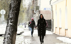 Погода в Кирове. В среду будет пасмурно, ожидается мокрый снег