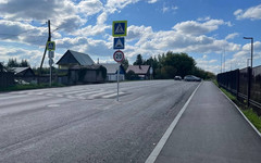 В Чистых прудах появился новый пешеходный переход