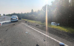 Два человека погибли в страшном ДТП на трассе «Вятка»