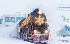 Из Кирова запустили благотворительный сказочный ретропоезд для детей