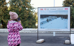 В Кирово-Чепецке установили уличные фотовыставки (0+)
