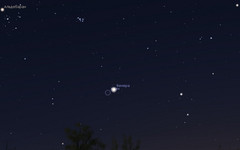 В небе над Кировом можно увидеть соединение Венеры и Урана