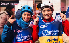 Кировчанки сохраняют лидерство в Кубке мира по ледолазанию
