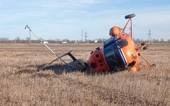 Вертолёт Ми-2 совершил экстренную посадку в Ставропольском крае