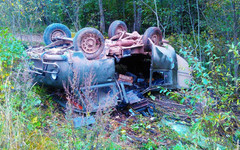 В Лузском районе «буханка» улетела в кювет, пострадали два человека