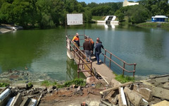 Из прудов в парке имени Кирова начинают спускать воду