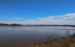 За сутки уровень воды в Вятке поднялся на 51 сантиметр