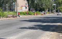В Кирове активно ведутся дорожные работы по нацпроекту