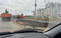 На улице Московской у гипермаркета Metro демонтировали «апендикс»