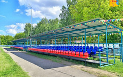 В Малмыже отремонтировали стадион