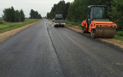 В Кировской области начали ремонт дороги на Пермь