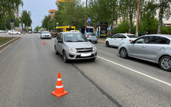 В Кирове водитель Lada сбил трёх детей