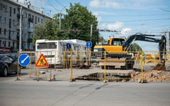 Реконструкцию теплосетей на улице Воровского завершат до 1 сентября