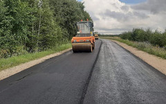 В Кировской области началась реконструкция дороги Вазюк - Опарино