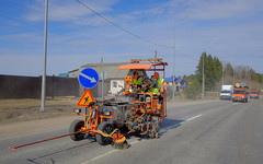 На дорогах Кировской области к 1 июня появится новая разметка