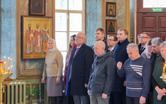 Соколов посетил церковь Рождества Иоанна Предтечи