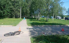 На Советской в Нововятске автомобилистка сбила велосипедиста