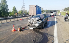 В Кирове в аварии на Южном обходе пострадали четыре человека
