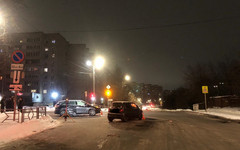 На Кольцова «Матиз» врезался в «Тойоту»