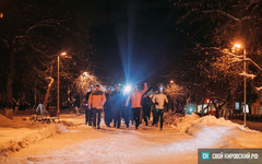 Кировчане получили заряд бодрости на флешмобе «Бегущие огни»