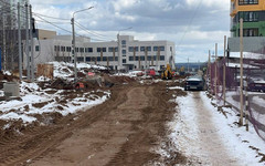 Реконструкция улицы Рудницкого продолжается