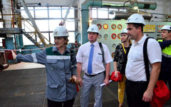 Министр промышленной политики региона посетил Кирово-Чепецкий филиал компании «УРАЛХИМ»