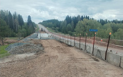 Мост через реку Шурминка отремонтировали на 75%