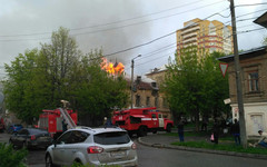 В выходные в Кирове вновь горел «китайский домик»