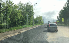 Общественники выявили серьёзные нарушения в ремонте дороги Киров - Русское (видео)