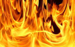 В Шабалинском районе сгорела пилорама