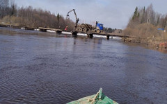 В Кировской области разбирают деревянные мосты