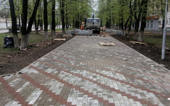 В Кирове ремонтируют 14 пешеходных зон
