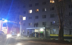 В Кирове спасли людей во время пожара на Чернышевского
