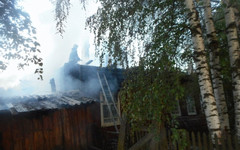 В Кировской области пожар уничтожил здание редакции районной газеты