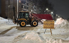 Известно, с каких улиц Кирова вывезут снег 26 и 27 января