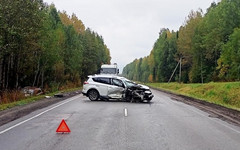 В ДТП в Белохолуницком районе пострадал 5-месячный ребёнок