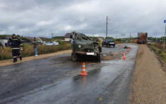 В Слободском районе произошло тройное ДТП с участием грузового автомобиля