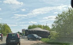 Под Нововятском столкнулись два большегруза