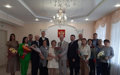 Пара из Кирово-Чепецка отметила бриллиантовую свадьбу