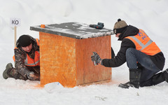 В Кирове коммунальщики построили будки для собак из приюта