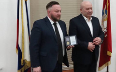 Вячеслава Симакова наградили медалью «За вклад в устойчивое развитие городов СНГ»