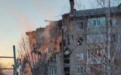 Из-за взрыва газа обрушилась часть пятиэтажки в Тульской области