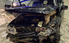 В Кирове пьяный водитель на «ВАЗе» столкнулся с автобусом