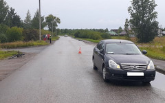 В Кирове иномарка сбила шестилетнего велосипедиста