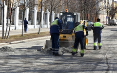 В Кирове начали ремонт дорог с улицы Московской