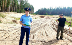 Ущерб от незаконной добычи песка в Нолинском районе составил почти 2 млн рублей