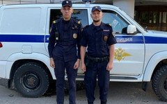 В Советске полицейские вытащили пенсионерку из горящего дома за минуту до взрыва